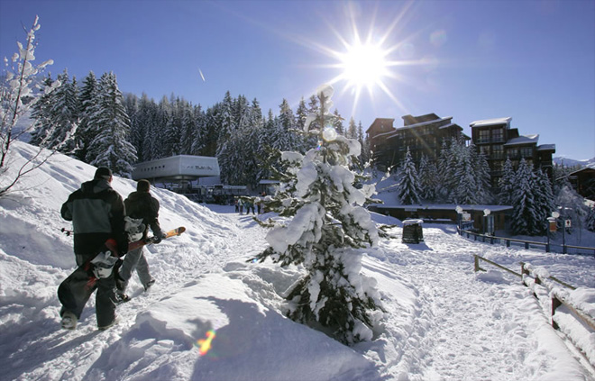 Les Arcs Snowboarding
